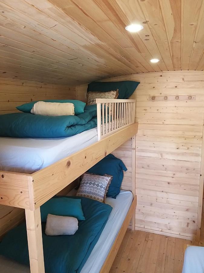 Roulottes Du Chalet Des Pins Rougeou Экстерьер фото