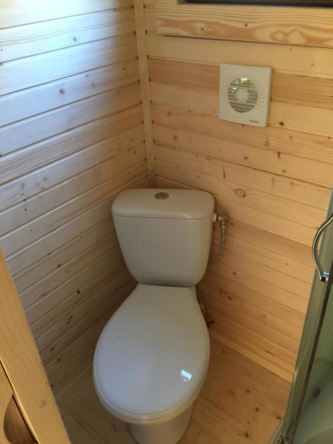 Roulottes Du Chalet Des Pins Rougeou Экстерьер фото