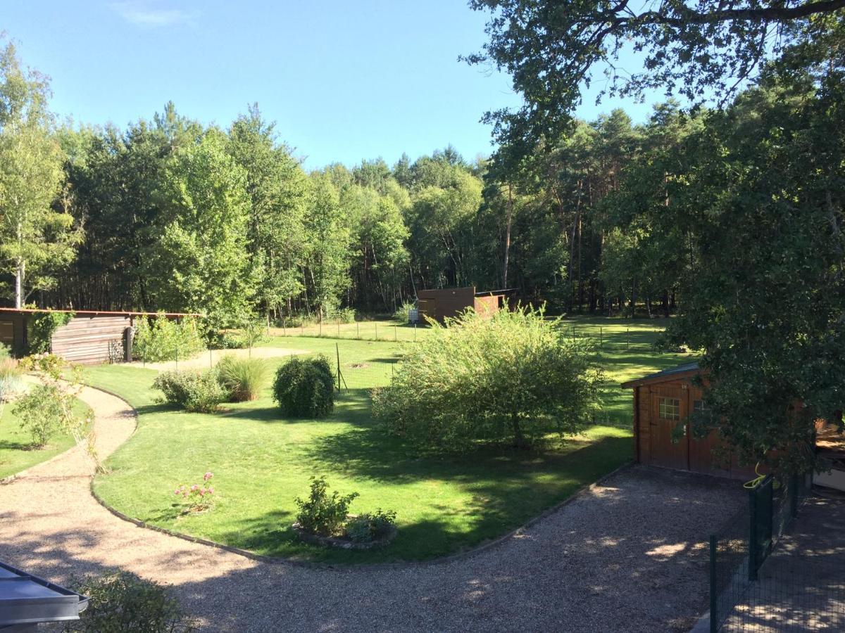 Roulottes Du Chalet Des Pins Rougeou Экстерьер фото