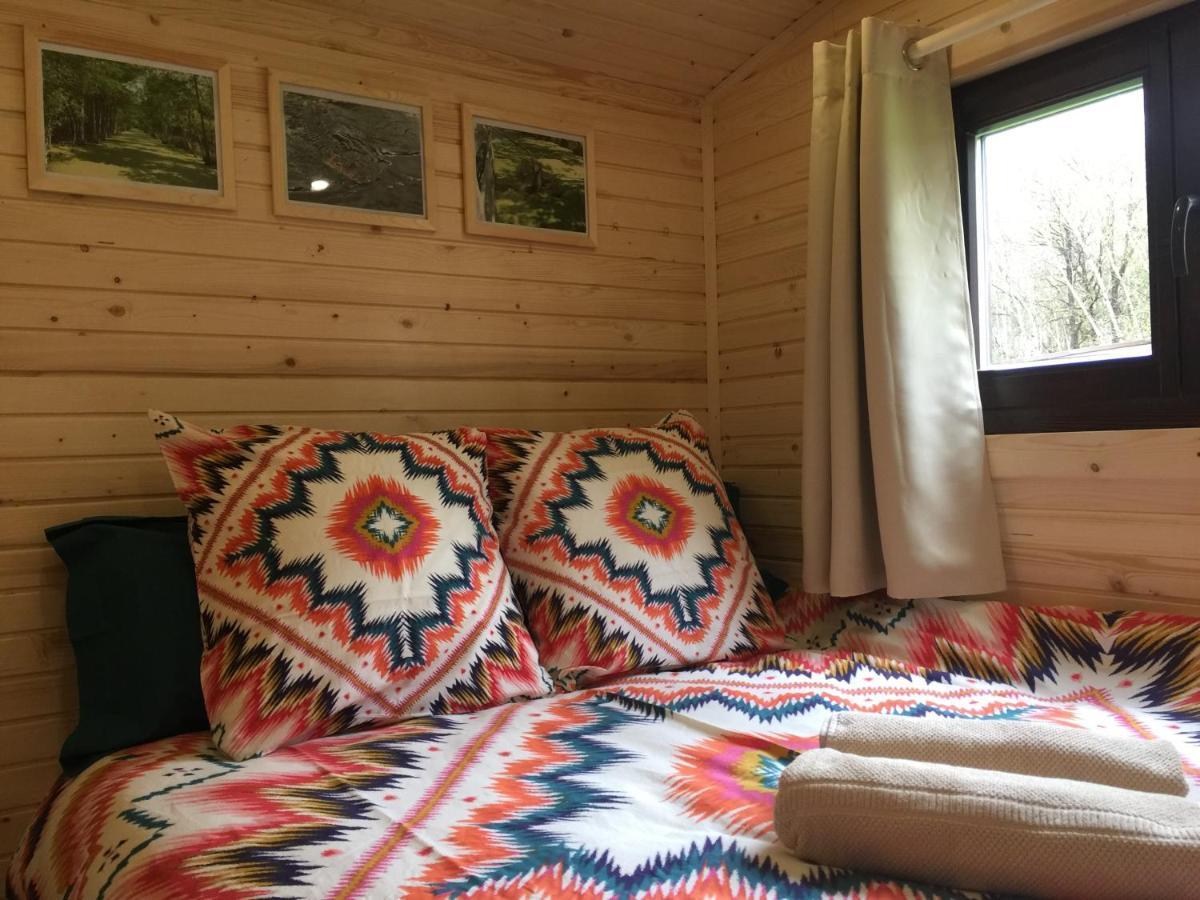 Roulottes Du Chalet Des Pins Rougeou Экстерьер фото
