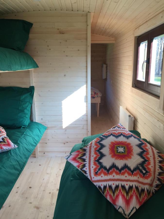Roulottes Du Chalet Des Pins Rougeou Экстерьер фото